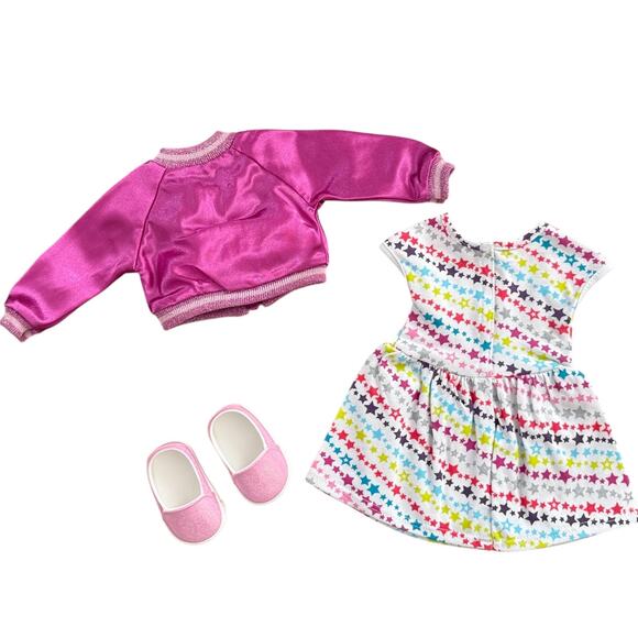 American Girl Starry Dress & Jacket Outfit for 18-inch Doll (New) - Picture 2 of 5